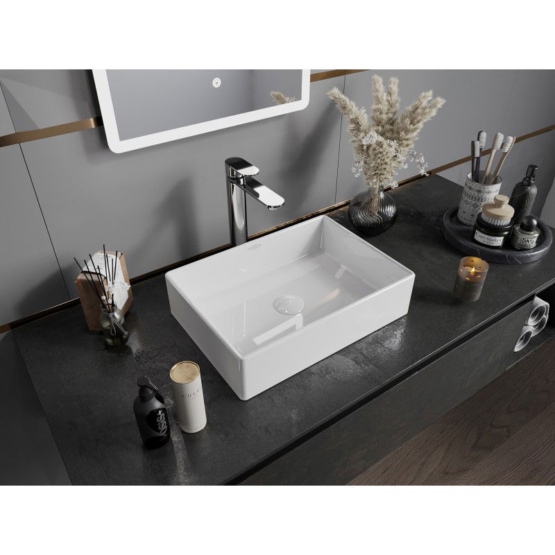 Mexen Goya umývadlo na dosku 45 x 32 cm, biele - 22184500