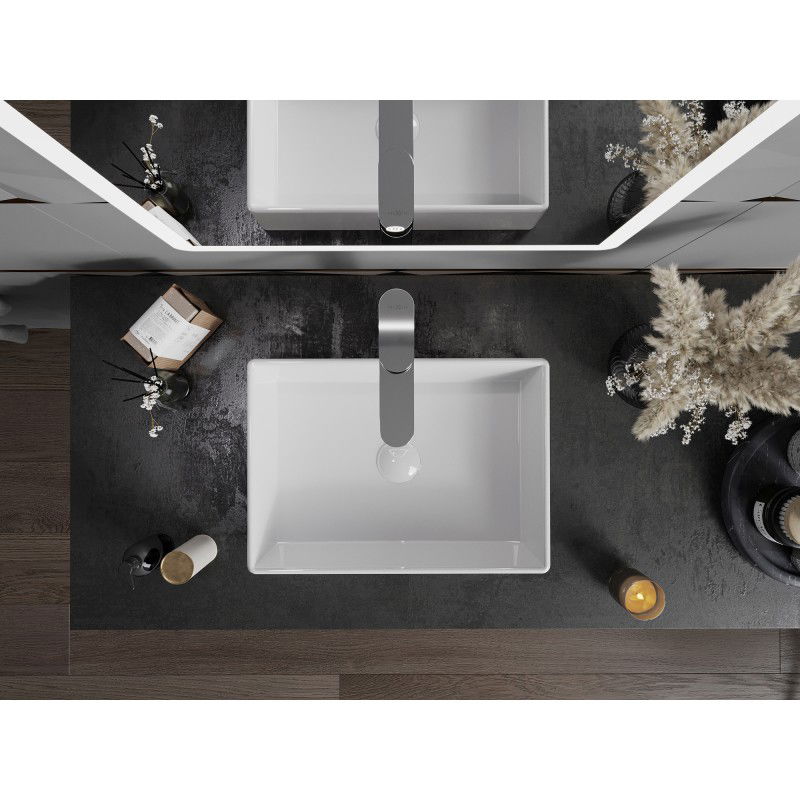 Mexen Goya umývadlo na dosku 45 x 32 cm, biele - 22184500