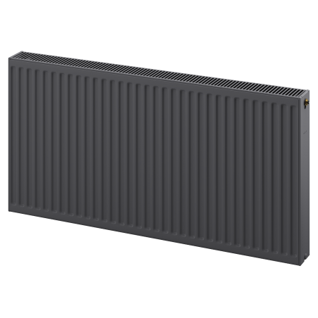 Mexen CC22 radiátor panelový 300 x 1100 mm, spodné stredné pripojenie, 1026 W, antracit - W6C22-030-110-66
