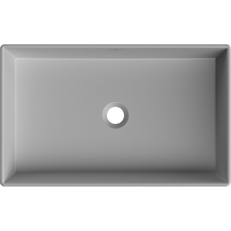 Mexen Goya umývadlo nad doskou 60 x 37 cm, svetlosivá matná - 22186061