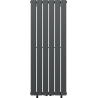 Mexen Boston dekoratívny radiátor 1200 x 452 mm, 611 W, antracit - W213-1200-452-00-66