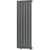 Mexen Boston dekoratívny radiátor 1200 x 452 mm, 611 W, antracit - W213-1200-452-00-66