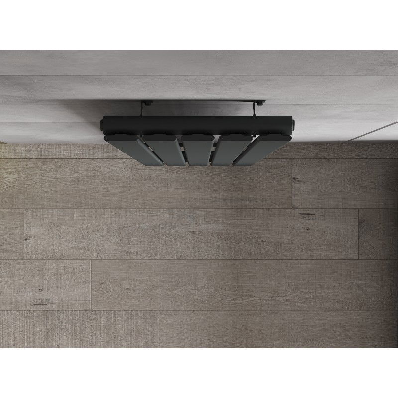 Mexen Boston, dekoratívny radiátor, 1800 x 376 mm, 740 W, antracit - W213-1800-376-01-66