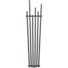 Mexen Omaha ozdobný radiátor 1800 x 420 mm, 655 W, antracit - W208-1800-420-00-66