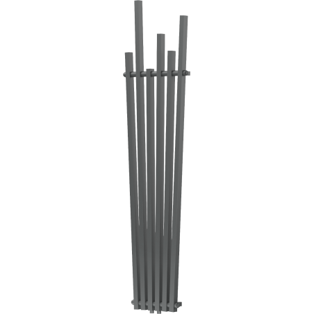 Mexen Omaha ozdobný radiátor 1800 x 420 mm, 655 W, antracit - W208-1800-420-00-66