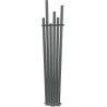 Mexen Omaha ozdobný radiátor 1800 x 420 mm, 655 W, antracit - W208-1800-420-00-66
