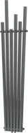 Mexen Omaha ozdobný radiátor 1800 x 420 mm, 655 W, antracit - W208-1800-420-00-66