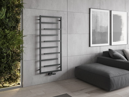 Mexen Orlando dekoratívny radiátor 1380 x 600 mm, 445 W, antracit - W207-1380-600-00-66