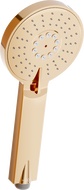 Mexen R-40 trojcestná sprchová hlavica, ružové zlato - 79540-60