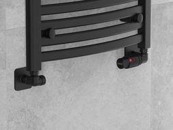 Mexen G00 sada termostatická osová s krytkou S, čierna - W903-900-909-70