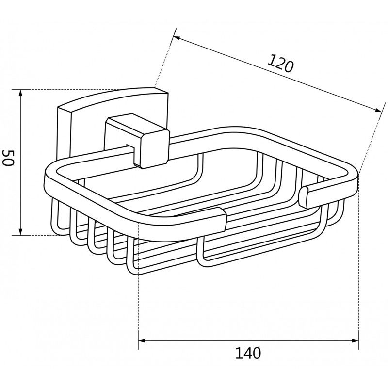 Mexen Zoja mydelnička, zlatá - 7019151-50