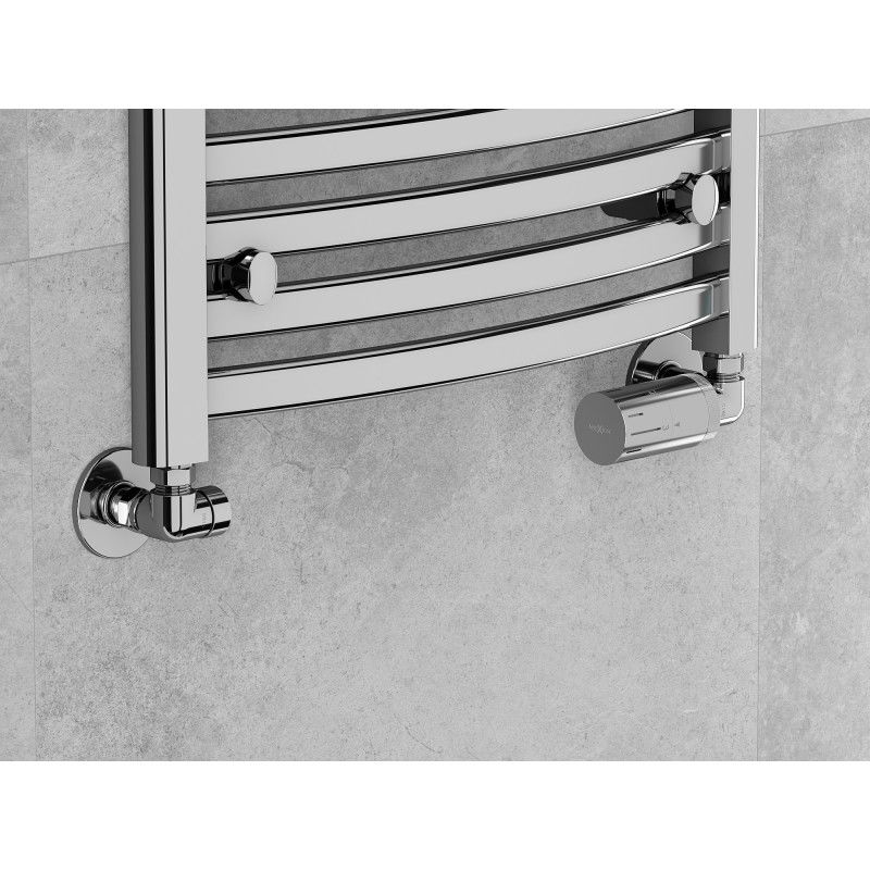 Mexen G05 osová termostatická súprava s R krytkou, chróm - W903-958-904-01