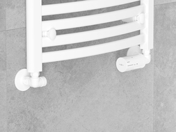 Mexen G05 sada termostatických ventilov osový s krytom R, biely - W903-958-904-20