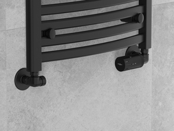 Mexen G05 termostatický set s maskovacím R, čierna - W903-958-904-70