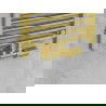 Mexen G05 termostatická rohová sada s maskou R, Duplex, DN50, zlatá - W907-958-905-50