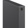 Mexen Flat CCF22 vykurovací panel 900 x 600 mm, spodné stretnutie, 1320 W, antracit - W6C22F-090-060-66