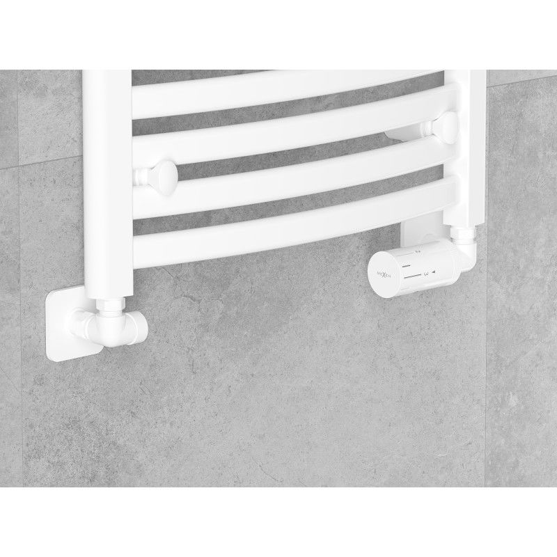 Mexen G05 termostatická sada osová s krytkou S, biela - W903-958-909-20