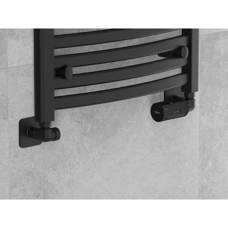 Mexen G05 termostatická sada osová s krytom S, čierna - W903-958-909-70