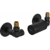 Mexen G05 termostatický set s maskovacím R, čierna - W903-958-904-70