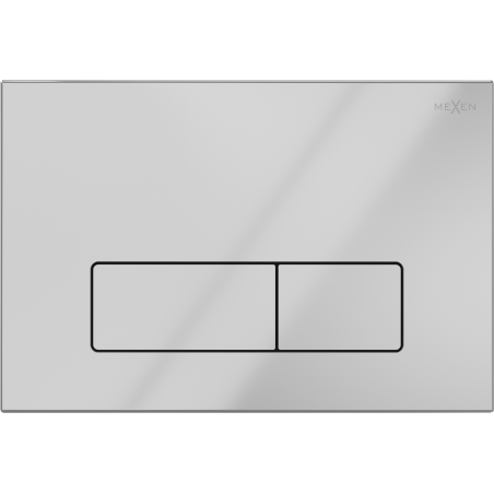 Mexen Fenix 13 splachovací tlačidlo Slim, lesklý chróm - 601301