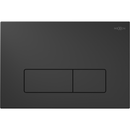 Mexen Fenix 13 splachovací tlačidlo Slim, čierny matný - 601303