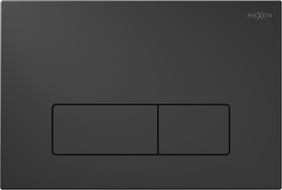 Mexen Fenix 13 splachovací tlačidlo Slim, čierny matný - 601303