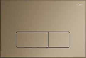 Mexen Fenix 13 splachovacie tlačidlo Slim, zlatý šampanský - 601304