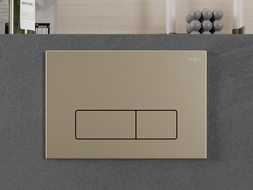 Mexen Fenix 13 splachovacie tlačidlo Slim, zlatý šampanský - 601304