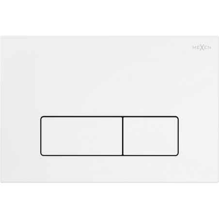 Mexen Fenix 13 splachovací tlačidlo Slim, biela matná - 601320