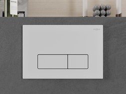 Mexen Fenix 13 splachovací tlačidlo Slim, biela matná - 601320