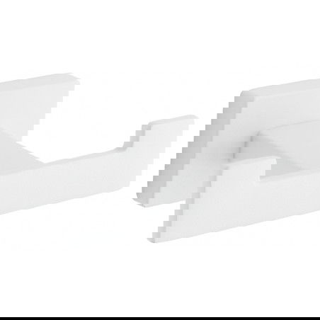 Mexen Arno dvojitý háčik na uterák, biely - 7020735-20