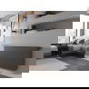 Mexen Flat CCF33 vykurovací panel 300 x 1800 mm, dolné stredné pripojenie, 2232 W, antracit - W6C33F-030-180-66