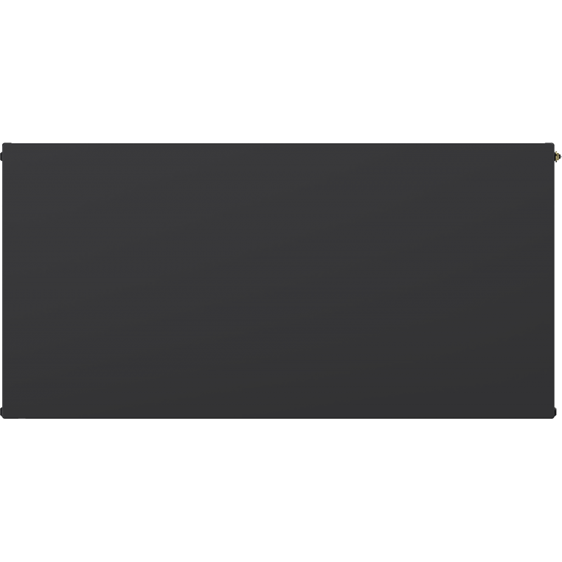 Mexen Flat CCF33 panelový radiátor 400 x 1400 mm, dolné stredové pripojenie, 2214 W, antracit - W6C33F-040-140-66