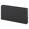 Mexen Flat CCF33 radiator panelový 600 x 500 mm, dolné stredné pripojenie, 1100 W, antracit - W6C33F-060-050-66