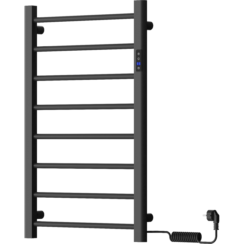 Mexen Oso elektrický radiátor 2v1 stojaci 910 x 500 mm, 200 W, čierny - W304-0910-500-00-70