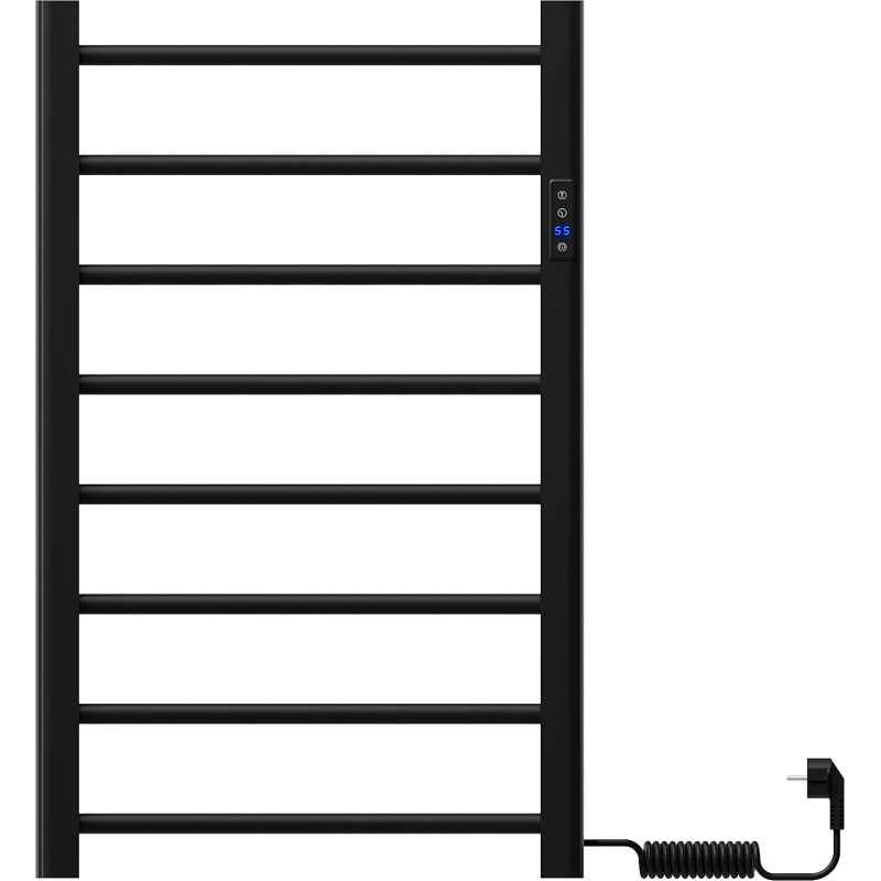 Mexen Oso elektrický radiátor 2v1 stojaci 910 x 500 mm, 200 W, čierny - W304-0910-500-00-70