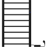 Mexen Oso elektrický radiátor 2v1 stojaci 910 x 500 mm, 200 W, čierny - W304-0910-500-00-70