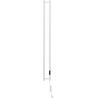 Mexen Pino elektrický radiátor s vešiakmi na uteráky 1405 x 137 mm, 150 W, biely - W301-1405-137-00-20