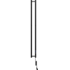 Mexen Pino elektrický radiátor vešiaky na uteráky 1405 x 137 mm, 150 W, čierny - W301-1405-137-00-70