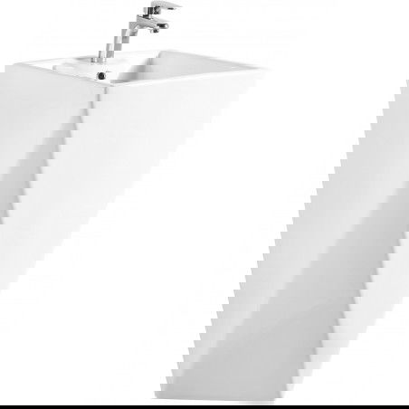 Mexen Ida voľne stojaci umývadlo 47 x 47 cm, biely - 26114600