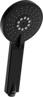 Mexen R-40 3-funkčná sprchová hlavica, čierna - 79540-70
