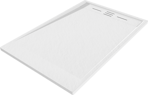 Mexen Amon obdĺžnikový sprchový žľab SMC 120 x 80 cm, biely - 4F108012