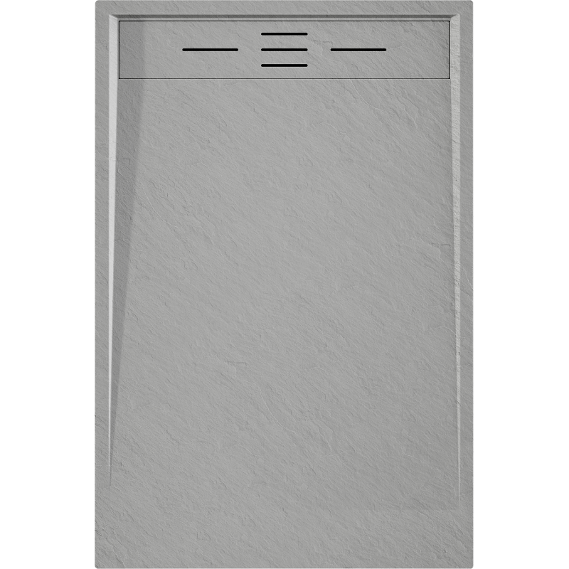 Mexen Amon obdĺžniková sprchová vanička SMC 100 x 80 cm, sivá - 4F618010