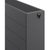 Mexen CCL33 Radiátor s doskovým dizajnom 500 x 500 mm, stredné spodné pripojenie, 950 W, antracit - W6C33L-050-050-66