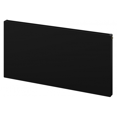Mexen Flat CCF11 panelový radiátor 300 x 1400 mm, dolné stredové pripojenie, 637 W, čierny - W6C11F-030-140-70