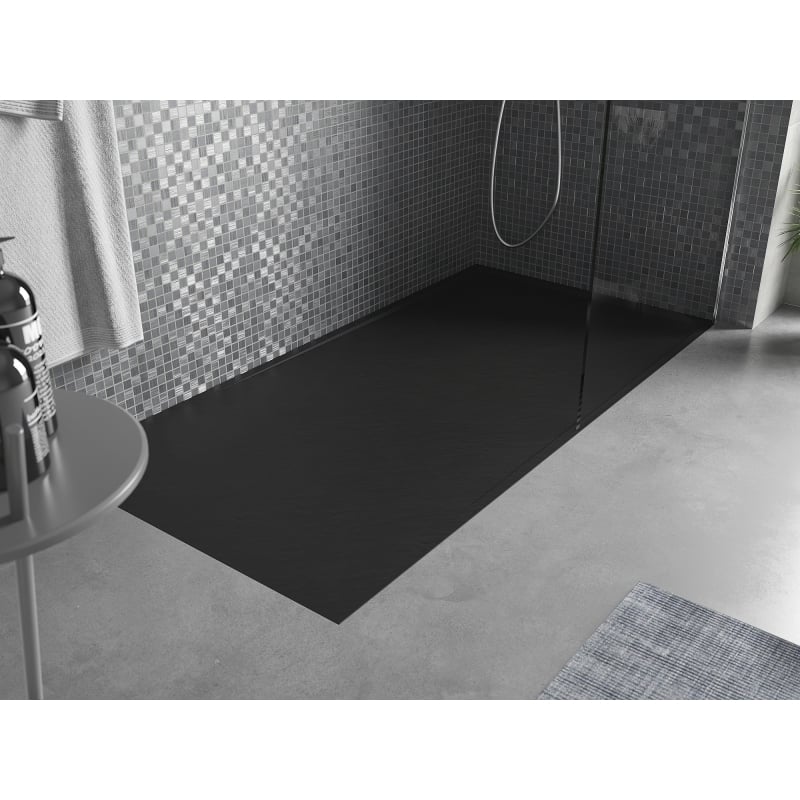 Mexen Amon obdĺžniková sprchová vanička SMC 150 x 80 cm, čierna - 4F708015