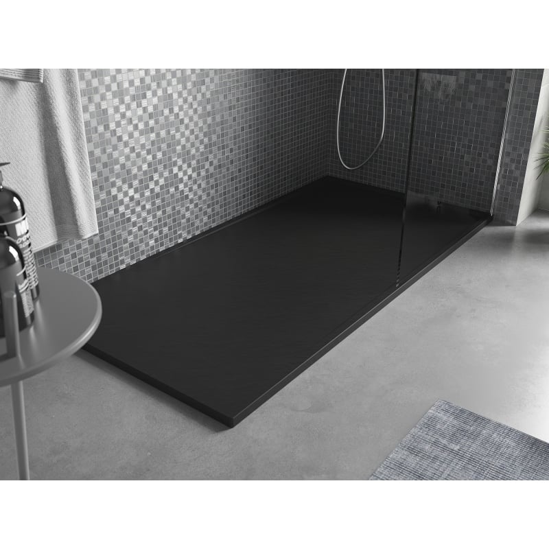 Mexen Amon obdĺžniková sprchová vanička SMC 150 x 80 cm, čierna - 4F708015