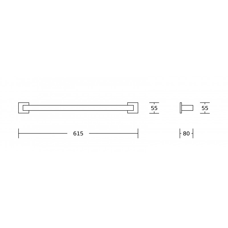 Mexen Vox vešiak na uterák, zlatý - 707024-55