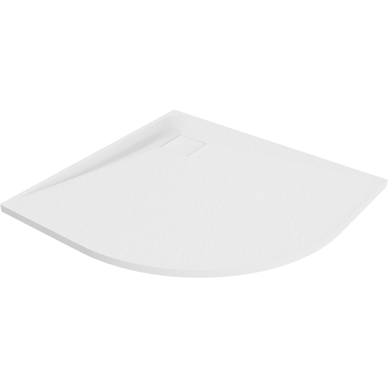 Mexen Bert brodzik pňolokrągły SMC 80 x 80 cm, biel - 4KR108080