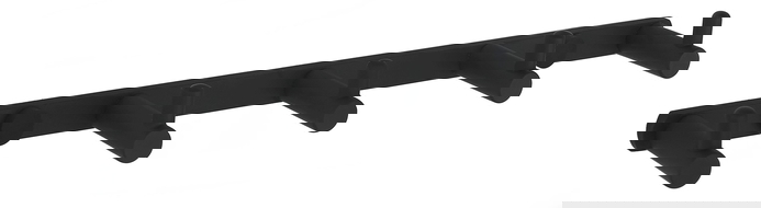 Mexen háčik na uterák s piatimi držiakmi, čierny - 709165-70